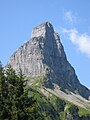 Leiteregg (vorne) und Vorder Eggstock vom Kneugrat nahe Braunwald aus