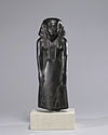 Египетский - Статуя визиря, узурпированного Па-ди-исет - Уолтерс 22203.jpg