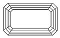 Emerald cut diagram