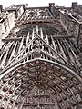 Rdečkasti vogeški peščenjak v Strasbourški stolnici