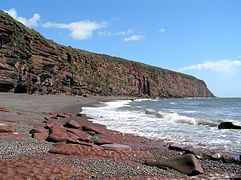 Fleswick Bay – Blickrichtung Süden