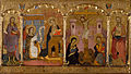 Retablo de Francesc Comes (Mallorca, ca. 1400).]]