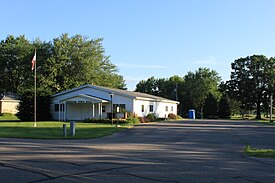 Township Hall on Pleasant Lake Road