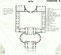 1848 Design for the ground floor of the Senate Palace, Rio
