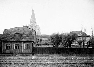 Trädgårdsmästarbostaden, Larssons Ateljé, 1906.