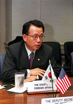 Han Seung-soo 2001 Washington DC:ssä.