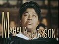 1911: Mahalia Jackson, cantant de gospel