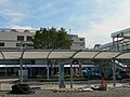 改修中の甲府駅北口とロータリー（2010年7月）