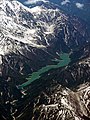富山県の黒部湖と黒部ダム