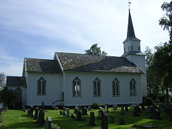 View of the village church