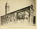 La chiesa di San Michele in Bosco e fianco della sagrestia. Foto di Pietro Poppi, 1895.