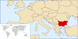 Situatione de Bulgaria (Republika Balgariya)
