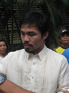 Manny Pacquiao in Siliman