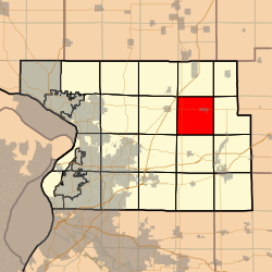Location in Madison County