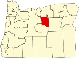 Contea di Wheeler – Mappa