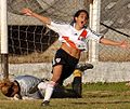 Gol a Boca Juniors final del campeonato 2011, River Campeón. River 2 - Boca 0