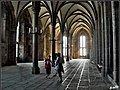 Mont-Saint-Michel - sloupový sál