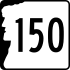 New Hampshire Route 150 marker