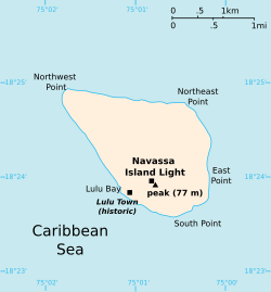 Navassa - Carte