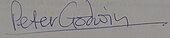 signature de Peter Godwin