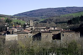 The priory in Sainte-Croix-en-Jarez