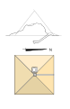 Plan de la pyramide G1A