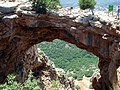 Natural arch in the Galilee