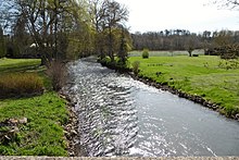 La Blaise, vue aval du pont de Saint-Ange.