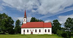 Saint Catherine's Church in Saarde.