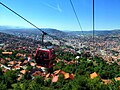 Поглед на Сарајево са жичаре