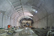 Ceiling of the 86th Street station in December 2013 Second Avenue Subway- March 15, 2014 (13266516025).jpg