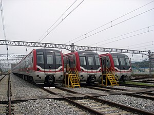 Trains of Sin Bundang Line in 2011