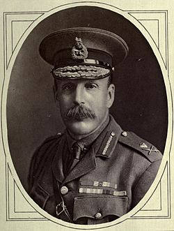 Sir Frederick Stanley Maude arcképe a The Illustrated War News 1917. március 7-i számában