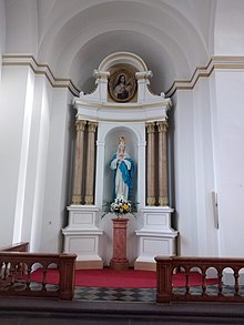 St. Albert Church, Riga, the Immaculate Heart of Mary altar