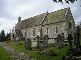 Kerk van Llanfair Waterdine