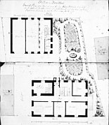 Lageplan des Pfarrhauses