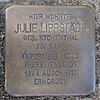 Stolperstein Gardelegen Bahnhofstraße 87 Julie Lippstädt