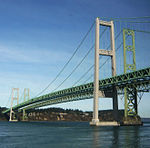 Мост через пролив Такома, Сиэтл в Портленд на train2.jpg