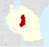 Расположение Tanzania Singida map.svg