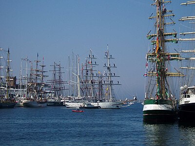 Tall Ships' Races à Cherbourg en 2005