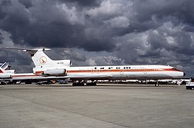 Разбившийся Ту-154Б-1 борт YR-TPH за год до катастрофы