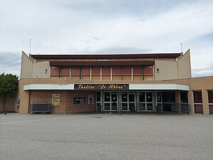 Le théâtre Le Rhône, construit en 1992 et situé sur l'île-parc Girodet, a une capacité de 830 places.