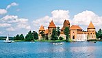 Trakais slott i Trakai, Lettland