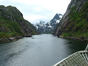 Trollfjord im Raftsund