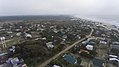 Valizas, toma aérea, Rocha, Uruguay