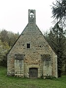 Façade ouest et clocher-tour.