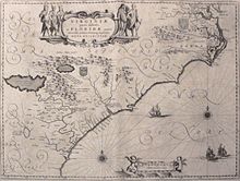Map depicting the Colony of Virginia (according to the Second Charter), made by Willem Blaeu between 1609 and 1638 Virginia and Florida by W. Blaeu (MAM, Madrid, 413) 01.jpg