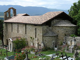 The church of Saint-Martin, in Volonne