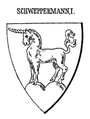 Wappen der Schweppermann (I.) in Siebmachers Wappenbuch (1884)