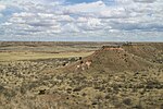 Erosional remnants of the Llano Estacado in Yellow House Canyon